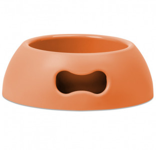 United Pets миска Pappy-medium, 1,1 л, оранжевая арт.GI0102AR20
