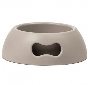 United Pets миска Pappy-medium, 1,1 л, серая арт.GI0102TO