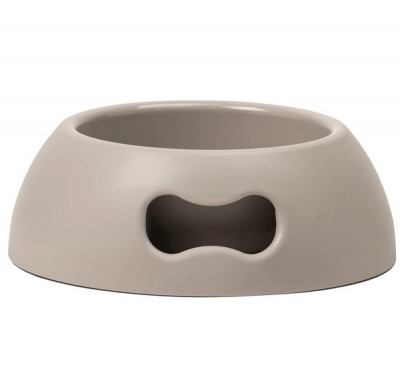 United Pets миска Pappy-medium, 1,1 л, серая арт.GI0102TO