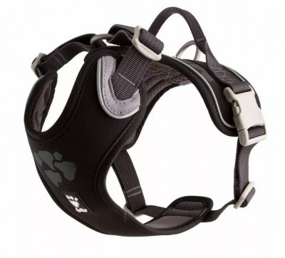 -Hurtta Weekend Warrior Шлейка размер 40-45, Черная арт.96032