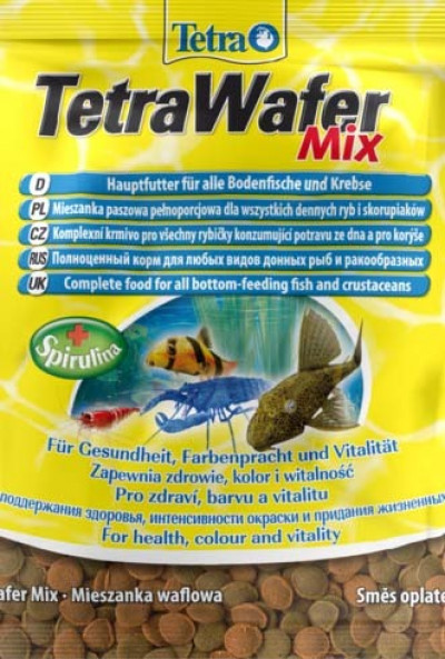 -TetraWaferMix корм-чипсы для всех донных рыб 15 г (sachet)