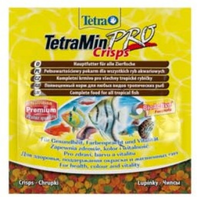 -TetraMin Pro Crisps корм-чипсы для всех видов рыб 12 г (sachet)