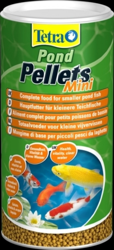 -Tetra Floating Pellets S корм для прудовых рыб в шариках 1 л