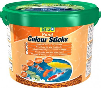 -Tetra Pond Color Sticks корм для прудовых рыб палочки для окраски 10 л