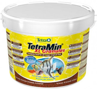 -TetraMin XL Granules корм для всех видов рыб крупные гранулы 10 л (ведро)