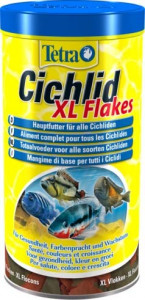 -TetraCichlid XL корм для всех видов цихлид, крупные хлопья 1 л