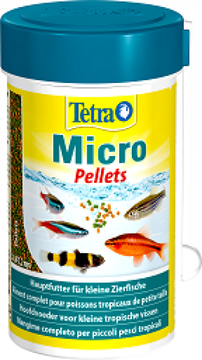 -Tetra Micro Pellets корм для мелких видов рыб 100 мл