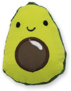 Petstages игрушка для кошек Dental "Авокадо" с кошачьей мятой, 15 см
