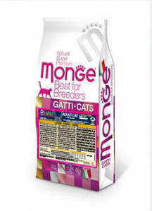 Monge BWild Cat Hare корм для взрослых кошек с мясом зайца 10 кг