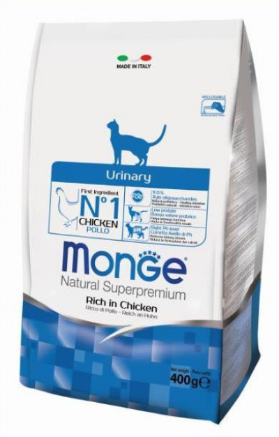 Monge Cat Urinary корм для кошек профилактика МКБ 400г
