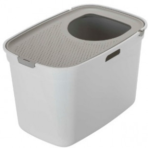-Moderna био-туалет Top Cat 59x39x38h см, вертикальный вход, бело-серый