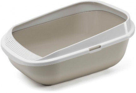 Moderna туалет-лоток Comfy Step 57x42x25h см, серый