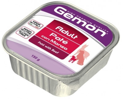 -Gemon Dog консервы для собак паштет говядина 150г