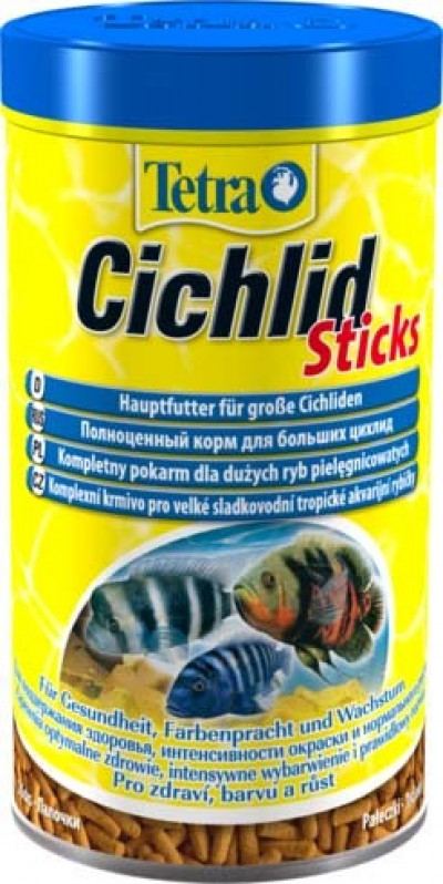 -TetraCichlid Sticks корм для всех видов цихлид в палочках 500 мл