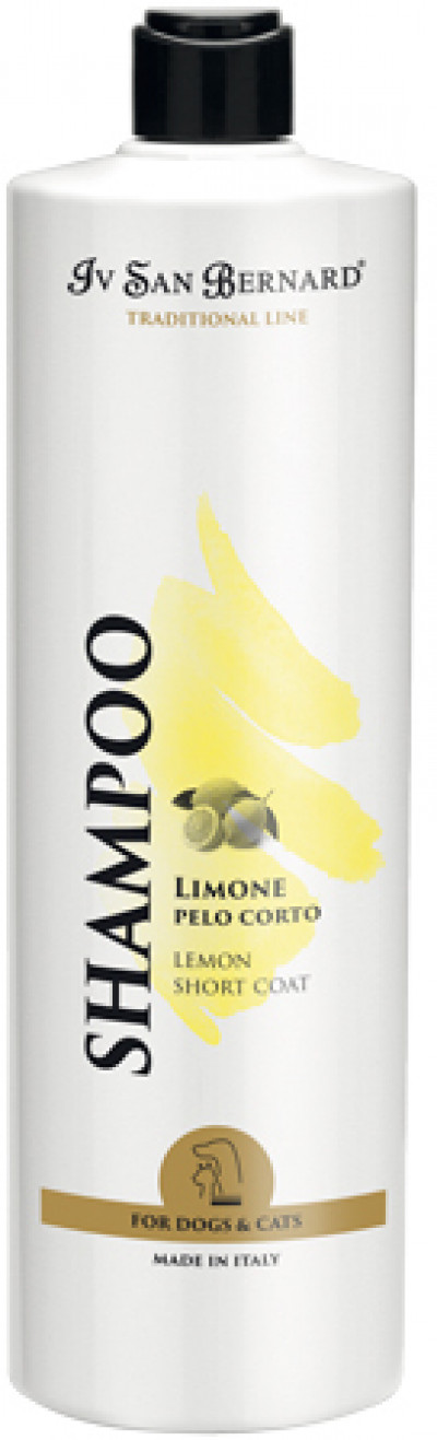 -Iv San Bernard Traditional Line Lemon Шампунь для короткой шерсти 1 л